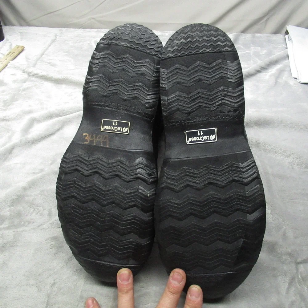 Lacrosse Men 11 Boots BLK Z Series Overshoe 11